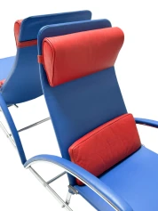 Pair of Grand Repos Lounge Chairs with Stools by Jean Prouvé Tecta , 1980s